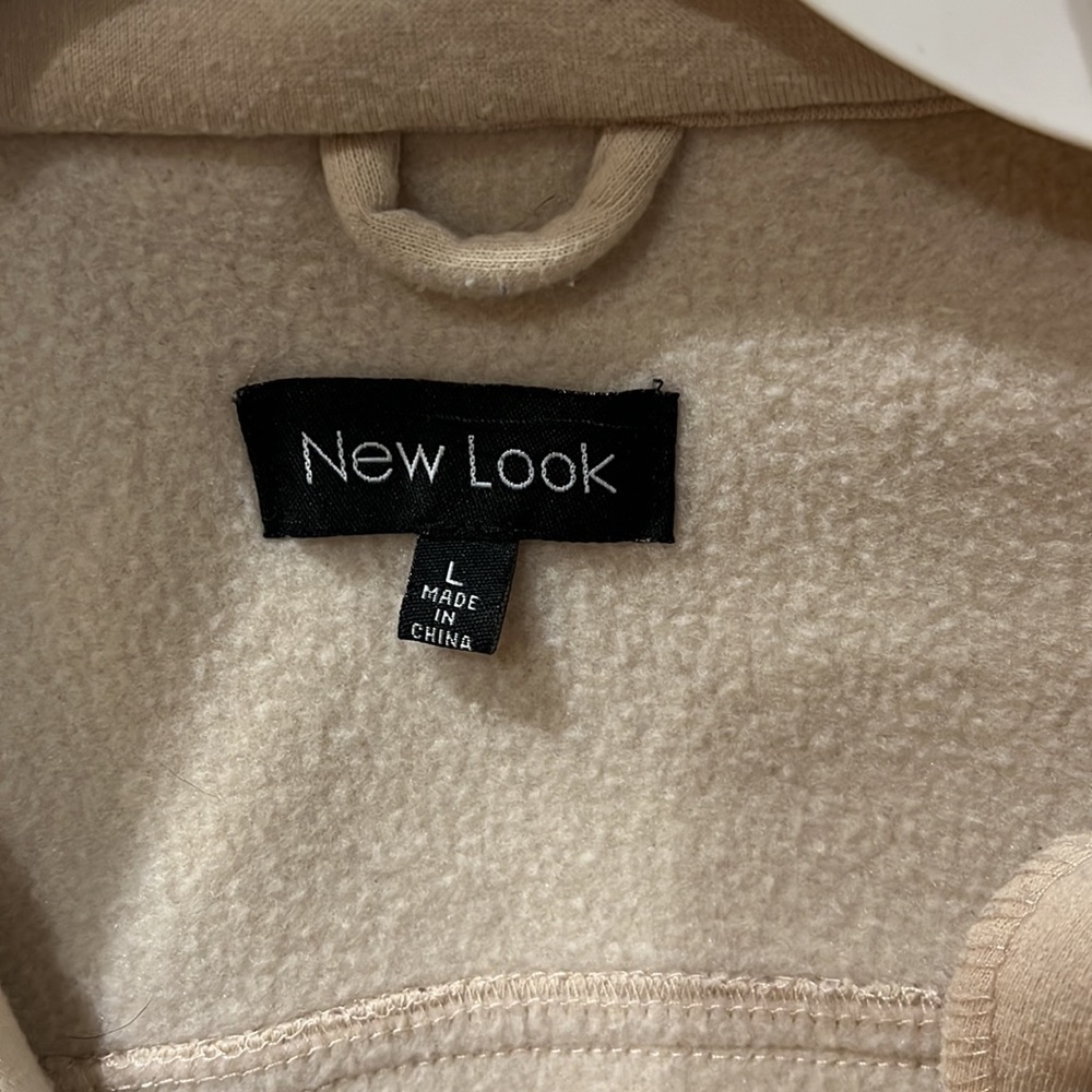 Tan soft buttoned jacket - Picture 4 of 4